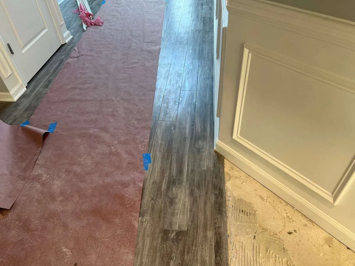 Completed marble shower restoration in Fairview